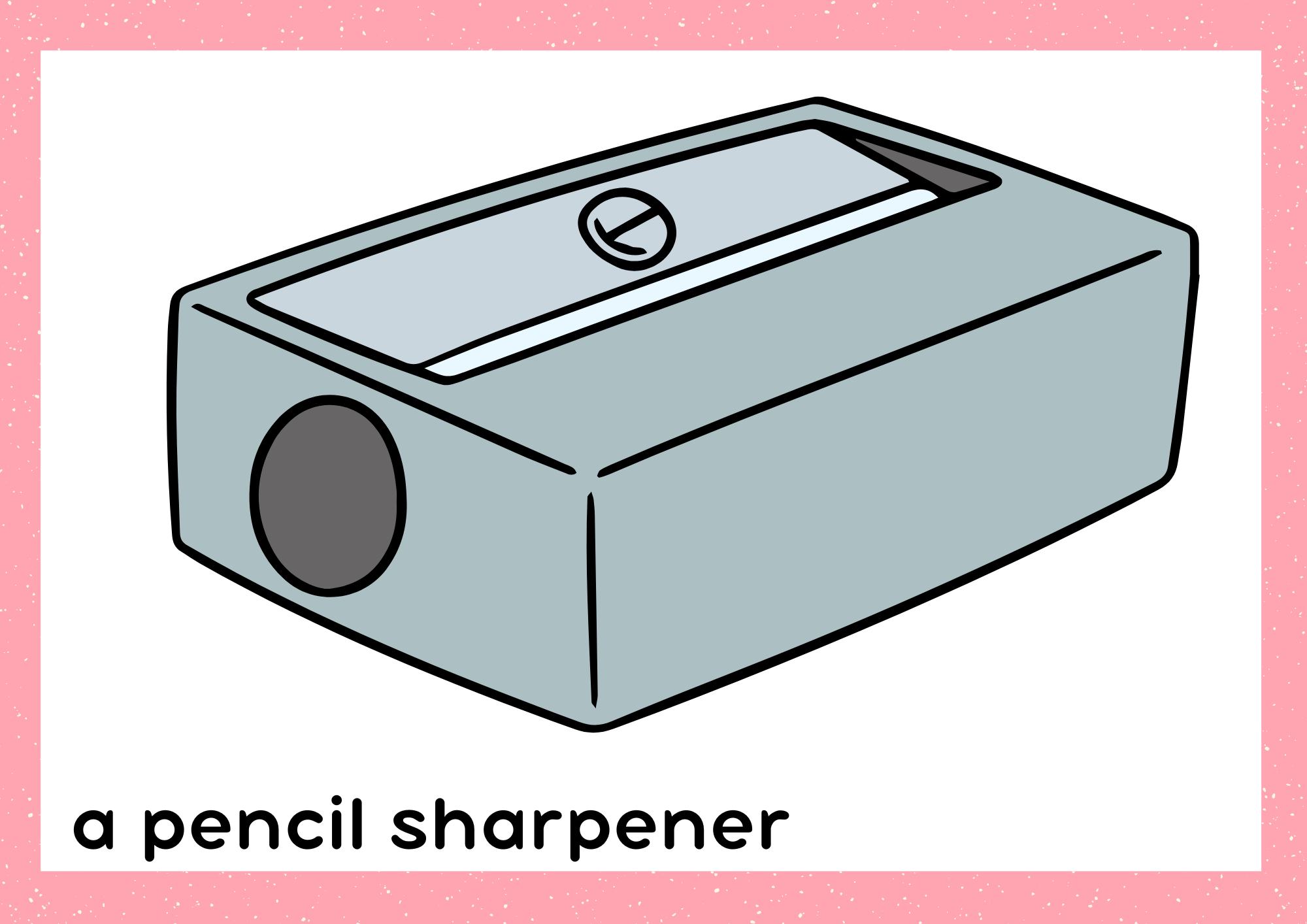 a pencil sharpener